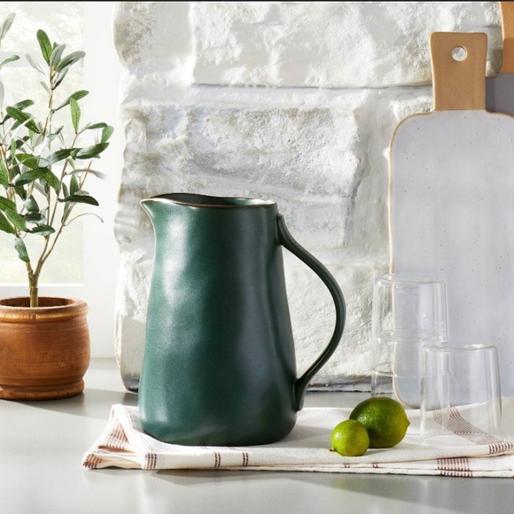Hearth & Hand Kitchen Hearth Hand 79 Pitcherdark Green Mattegift